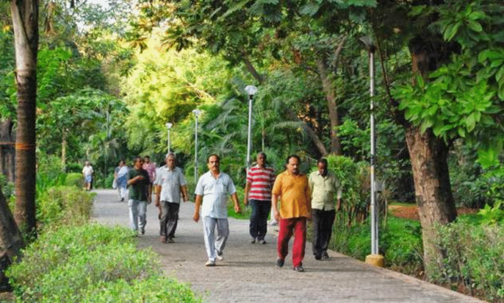 fitness freak elderly