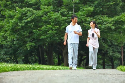 brisk walking