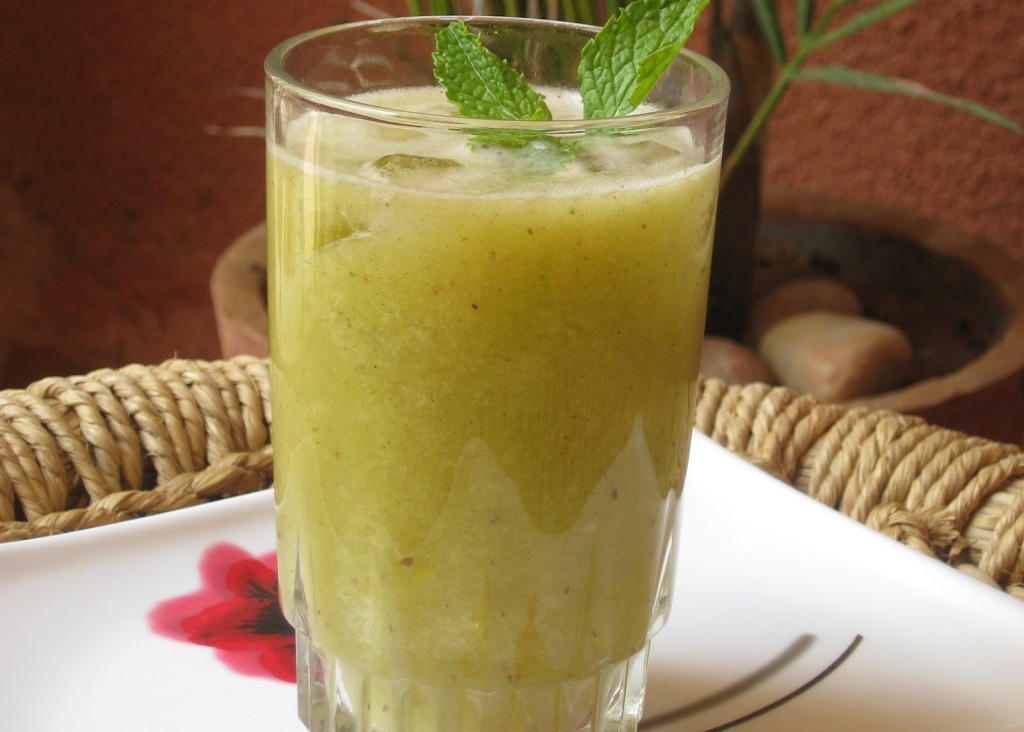 Healthy summer drink recipes, easy to prepare and refrigerate. Kids rehydrating drink after school - Juices of Aam Panna, Bael phal , Nellikai arishtam...