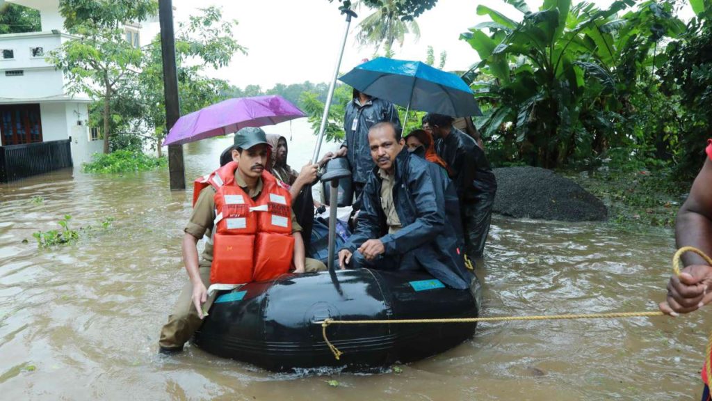An overview of the flood situation in Pathanamthitta Kerala