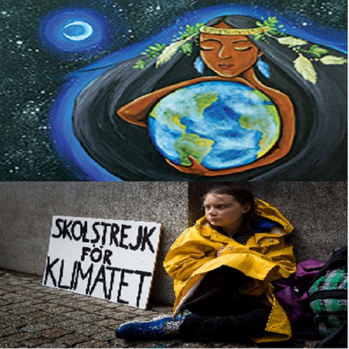 On this Mothers day a few words about Mother Earth and her precious kid Greta Thunberg