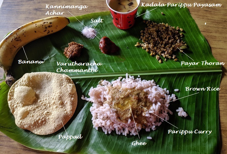 Onam Sadhya  festival