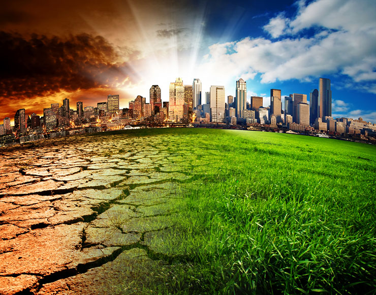 5 verses from BOOK OF LAMENTATIONS and CLIMATE CHANGE