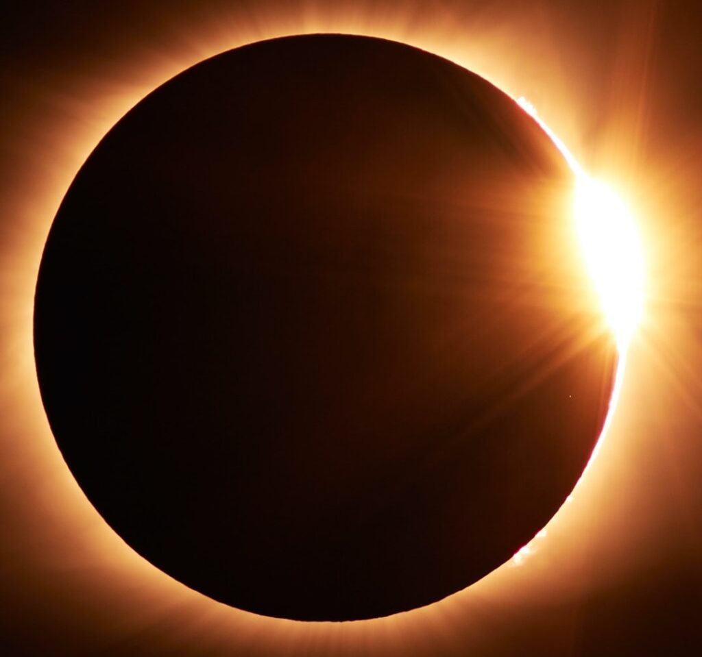 Witness Solar Eclipse today in a short while
