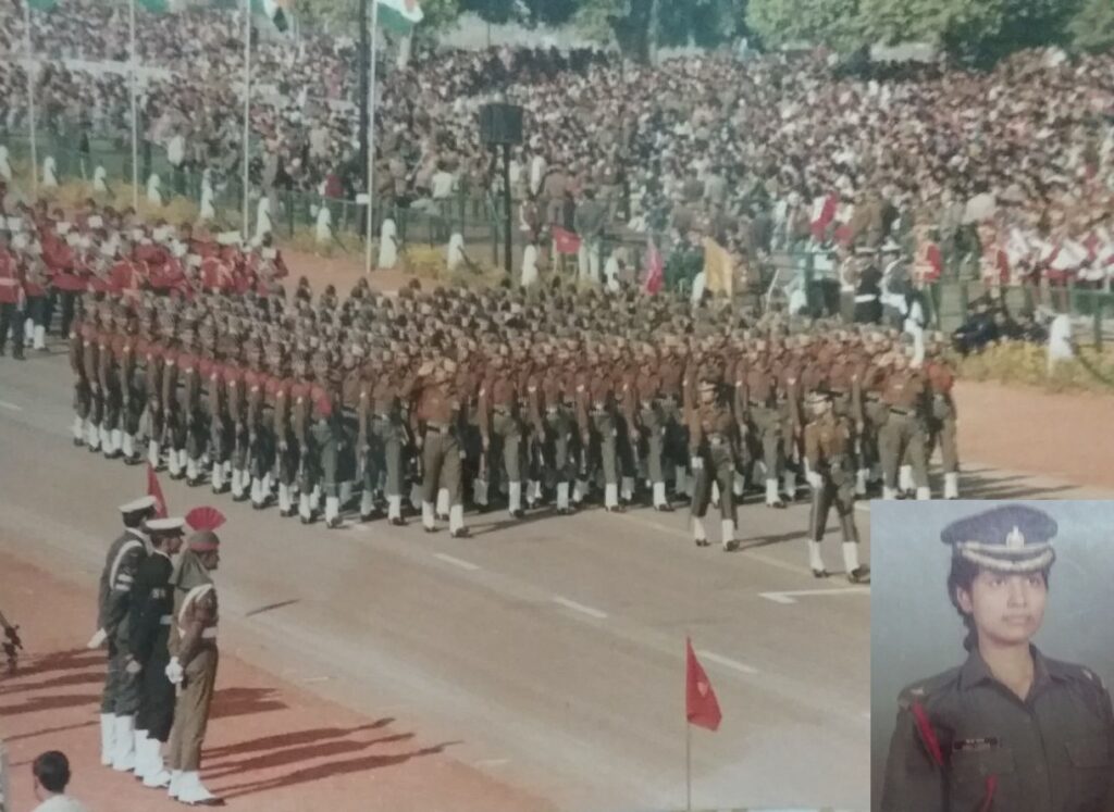 Meet the woman Officer who led Army Contingent at1995 Republic Day Parade