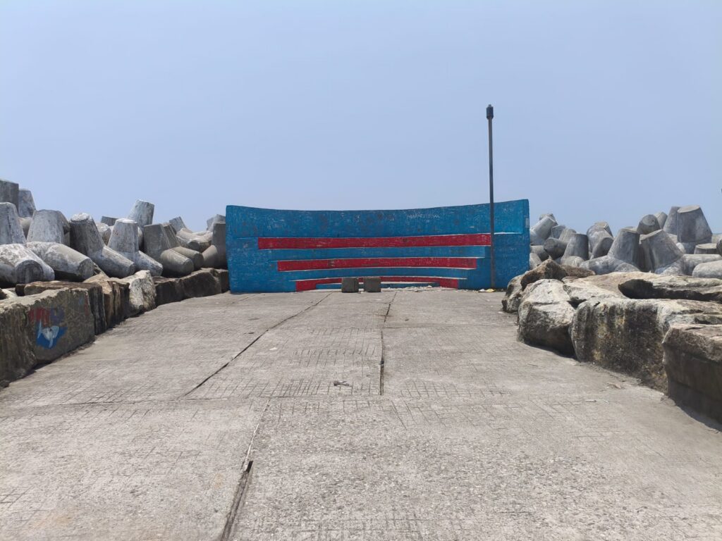Dolphin point at Valiyazheekal beach