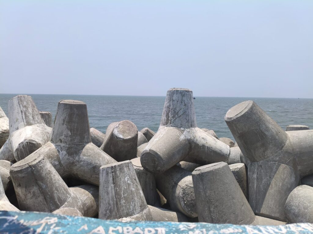 Dolphin point at Valiyazheekal beach