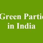 Green parties in India