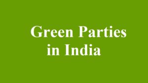 Green parties in India