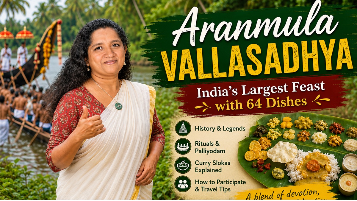 Aranmula Vallasadhya: Experience India’s Largest Traditional Feast | Video